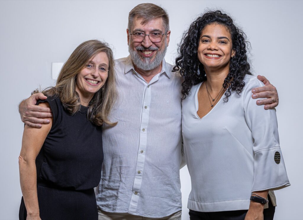 Roberta Kovak, Roberto Banaco e Cássia Da Hora